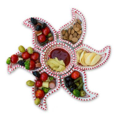 Kamsah Red Sun 13.5-Inch Dip Set. View a larger version of this product image.