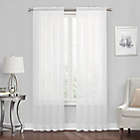 Alternate image 0 for Regal Home Collections Voile Sheer Rod Pocket Window Curtain Panel (Single)