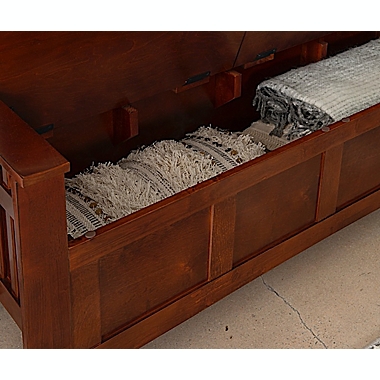 Wengate Split Seat Storage Bench. View a larger version of this product image.
