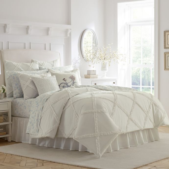 Laura Ashley Adelina Ruffle Comforter Set Bed Bath Beyond