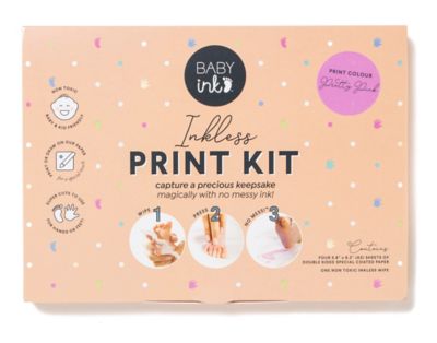 BABYink&trade; Ink-Less Baby Print Kit in Pink
