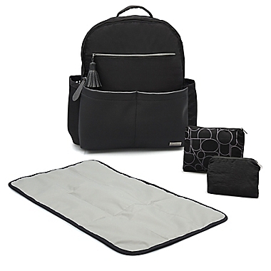 Goldbug All Access Diaper Backpack in Black. View a larger version of this product image.