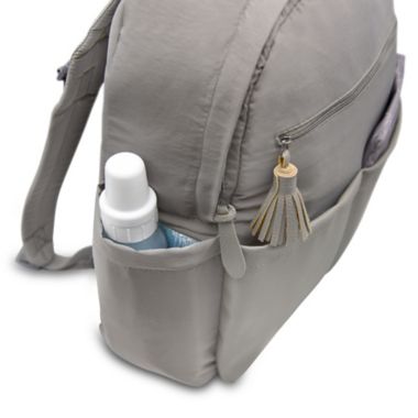Goldbug All Access Diaper Backpack in Grey. View a larger version of this product image.