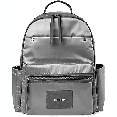 SKIP*HOP&reg; Skyler Diaper Backpack in Grey. View a larger version of this product image.