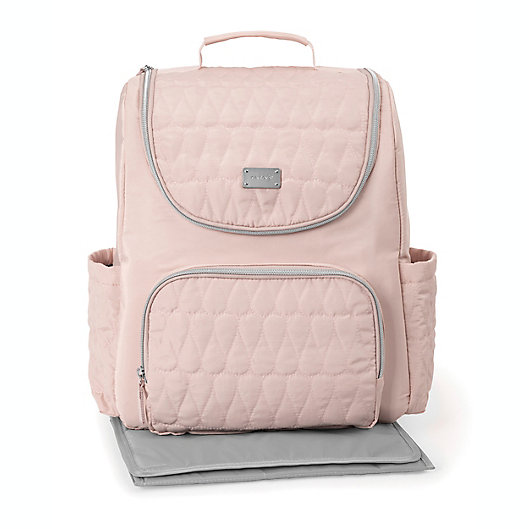 Alternate image 1 for carter's® Ready to Go Diaper Backpack in Pink