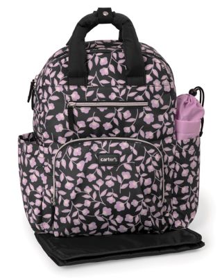 carters stow away diaper bag backpack