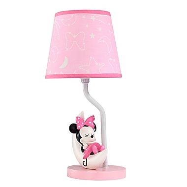Mickey Minnie Mouse Baby Children Nursery Table Lamp Night Light Touch Lamp 