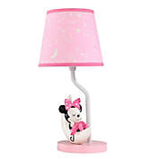 Lambs &amp; Ivy&reg; Minnie Mouse Lamp In Pink/White with CFL Bulb