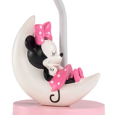 storm Uitstekend God Lambs & Ivy® Minnie Mouse Lamp In Pink/White with CFL Bulb | Bed Bath &  Beyond