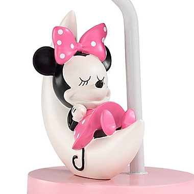 Lambs &amp; Ivy&reg; Minnie Mouse Lamp In Pink/White with CFL Bulb. View a larger version of this product image.