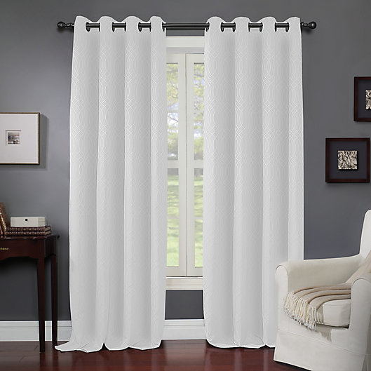 Wyndham Light Filtering Grommet Window, How Wide Should Curtains Be For 44 Inch Window