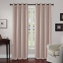Wyndham 84-Inch Grommet Window Curtain Panel in Blush Pink (Single)