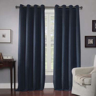 Wyndham Light Filtering Grommet Window Curtain Panel (Single) Bed