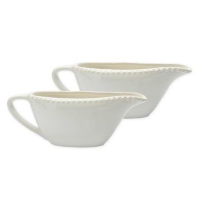 Modern Farmhouse Home Turkey Gravy Boat Set