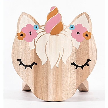 Prinz Unicorn Children&#39;s Wooden Stool. View a larger version of this product image.