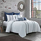 Alternate image 1 for Donna Sharp Trellis 3-Piece King Comforter Set in White
