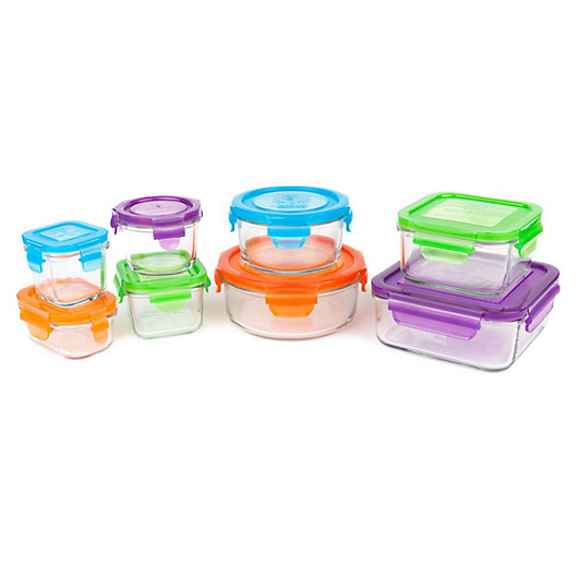 Alternate image 1 for Wean Green® 8-Pack Kitchen Set with Smart Clip Lids