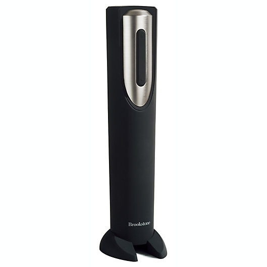 Alternate image 1 for Brookstone® Automatic Wine Opener in Black