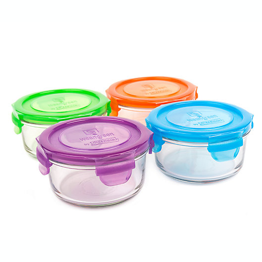 Alternate image 1 for Wean Green® 13 oz. Lunch Bowls in Assorted Colors (Set of 4)
