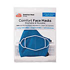 Alternate image 5 for London Luxury&reg; 2-Pack Adult Fabric Face Mask in Blue