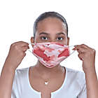 Alternate image 1 for London Luxury&reg; 2-Pack Kids&#39; Fabric Face Masks in Pink Camo
