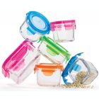 Alternate image 1 for Wean Green&reg; 7 oz. Garden Pack Snack Cubes in Assorted Colors (Set of 4)