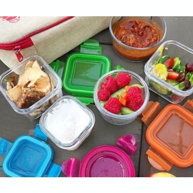 Wean Green&reg; 6 oz. Garden Pack Wean Bowls in Assorted Colors (Set of 4). View a larger version of this product image.