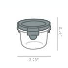 Alternate image 6 for Wean Green&reg; 6 oz. Garden Pack Wean Bowls in Assorted Colors (Set of 4)