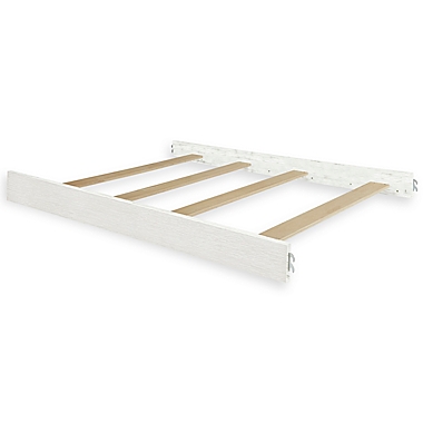 &eacute;volur Signature Amsterdam Full Size Bed Rail in Brushed White. View a larger version of this product image.