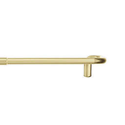 Umbra® Twilight Adjustable Double Curtain Rod in Brass