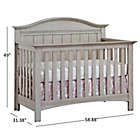 Alternate image 11 for Soho Baby Chandler 4-in-1 Convertible Crib in Stonewash