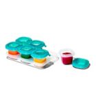 Alternate image 4 for OXO Tot&reg; 6-Pack 2 oz. Silicone Baby Food Storage Blocks in Teal