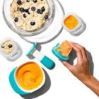 Alternate image 5 for OXO Tot&reg; 6-Pack 2 oz. Silicone Baby Food Storage Blocks in Teal
