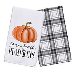 Farm Fresh Pumpkins Tea Towel Set