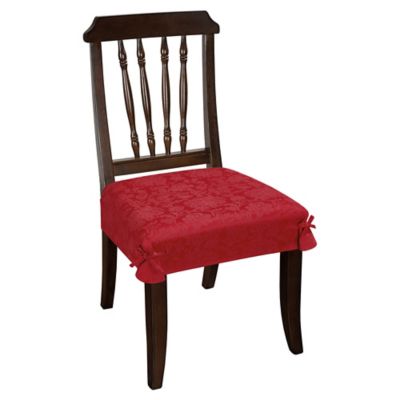 Holiday Medley Seat Covers, Bed Bath And Beyond Damask Dining Room Chair Cover