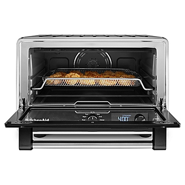 KitchenAid&reg; Digital Countertop Oven with Air Fry in Black. View a larger version of this product image.