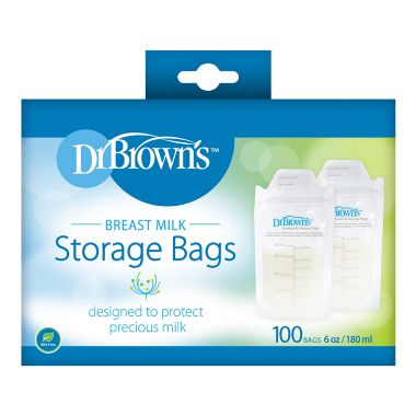 Dr. Brown&#39;s&reg; 100-Count Breastmilk Storage Bags. View a larger version of this product image.