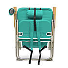Alternate image 2 for Carribean Joe High Weight Beach Chair in Teal