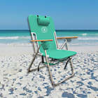Alternate image 1 for Carribean Joe High Weight Beach Chair in Teal