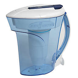 ZeroWater® 10-Cup Ready Pour™ Pitcher with Free Water Quality in Blue