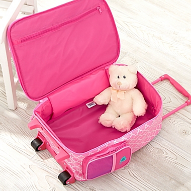 Unicorn Kids Rolling Luggage by Stephen Joseph in Pink. View a larger version of this product image.