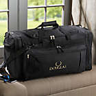 Alternate image 0 for Woodland Embroidered Duffle Bag in Black