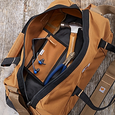 Carhartt&reg; Legacy 24-Inch Embroidered Gear Bag in Brown. View a larger version of this product image.