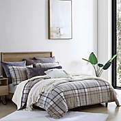 UGG&reg; Beacon 2-Piece Twin Duvet Cover Set in Oatmeal Plaid