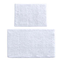 Madison Park Signature Ritzy Bath Rug Set in White (Set of 2)