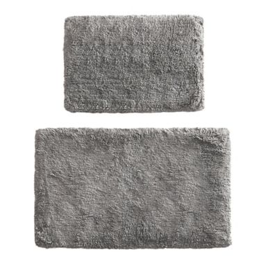 Madison Park Signature Ritzy Bath Rug Set in Grey (Set of 2). View a larger version of this product image.