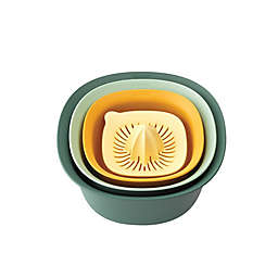 Brabantia® 4-Piece Nesting Juicer & Mixing Bowl Set