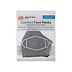 Alternate image 5 for London Luxury&reg; 2-Pack Adult Fabric Face Mask in Grey