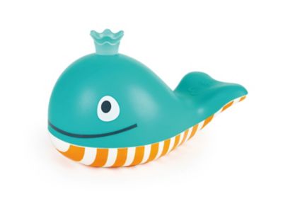 Hape Bubble Blowing Whale Bath Toy in Blue/Orange