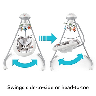 Fisher-Price&reg; Peek-A-Boo Fox Cradle &#39;n Swing. View a larger version of this product image.